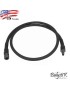Balystik 8mm Deluxe Braided HPA Line 100cm in Black