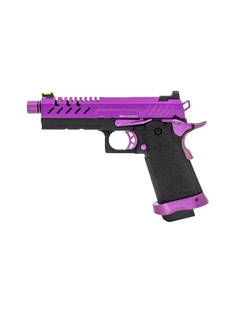 Vorsk Hi-Capa 4.3 Two Tone Purple/Black GBB Airsoft Pistol