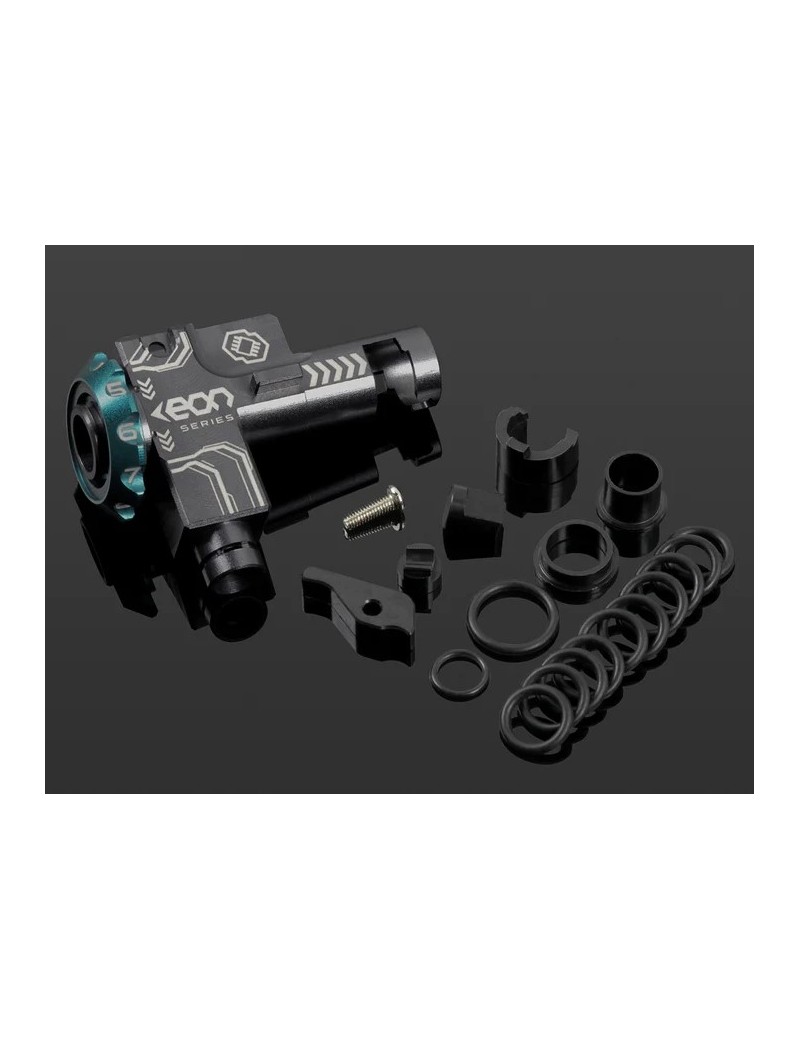 Gate EON Hop-Up Chamber Titanium with Cyan Dial