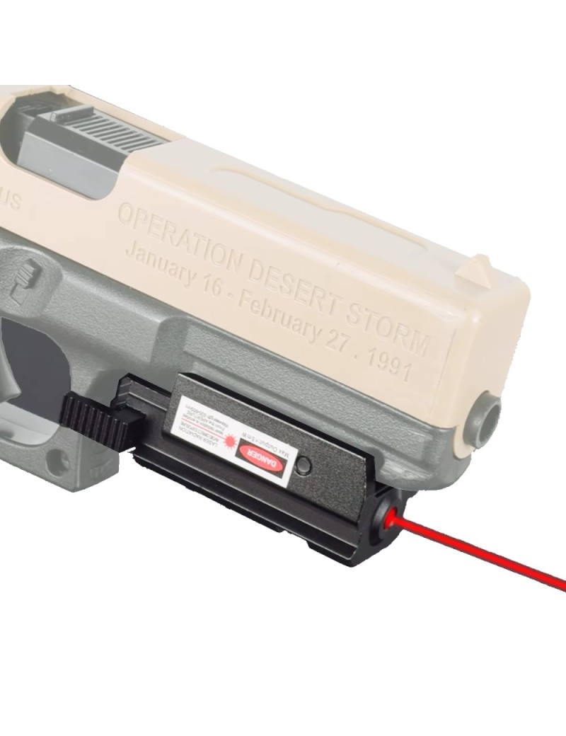 Tactical Airsoft Pistol Red Laser Sight