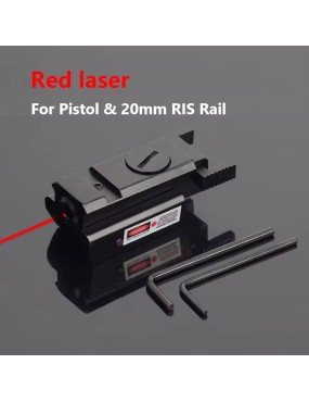 Tactical Airsoft Pistol Red Laser Sight