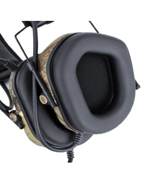 Nuprol Tactical Comms Noise Reduction Headset - Forest Camo