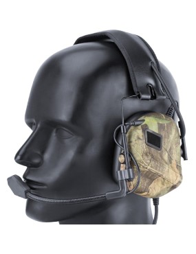 Nuprol Tactical Comms Noise Reduction Headset - Forest Camo