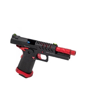 Vorsk Hi-Capa 4.3 Gas Blowback Airsoft Pistol - Red Match