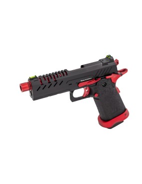 Vorsk Hi-Capa 4.3 Gas Blowback Airsoft Pistol - Red Match