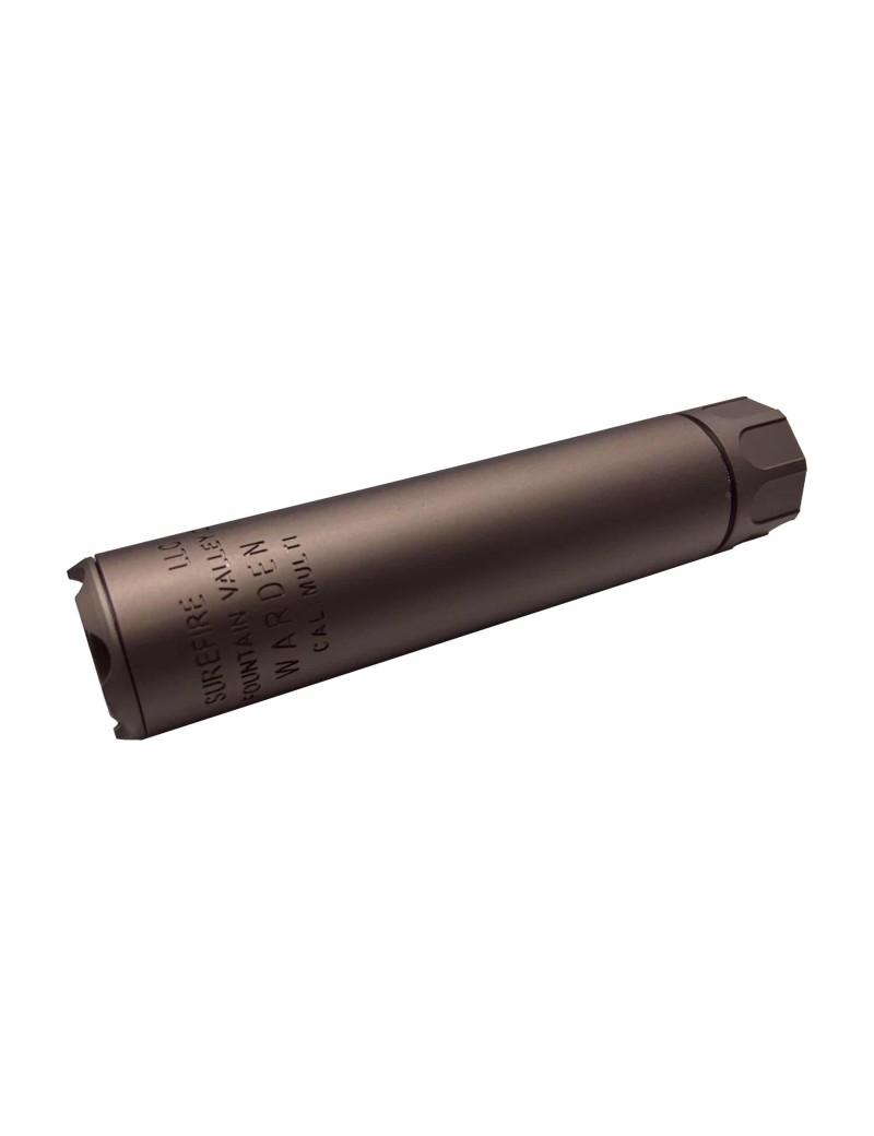 TakTak SF WARDEN 14mm CCW 157mm Long Tan Silencer