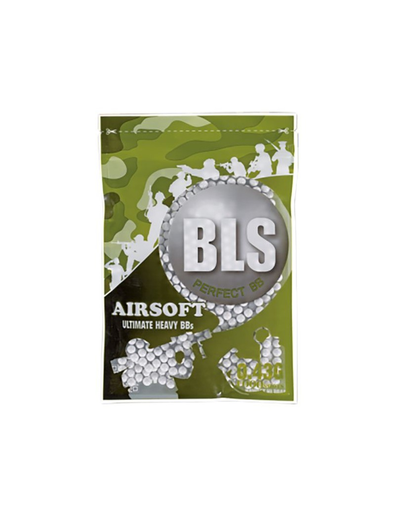 BLS Ultimate 0.43g BBs x 1000rnds Pouch