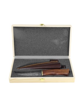 Njord Oskar Forged Damascus Steel Bushcraft Knife