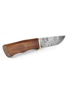 Njord Oskar Forged Damascus Steel Bushcraft Knife