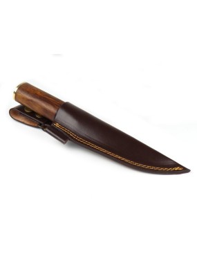 Njord Petri Forged Damascus Steel Puukko Knife