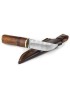 Njord Petri Forged Damascus Steel Puukko Knife