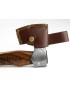 Njord Skade Forged Damascus Steel Small Camp Axe