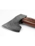 Njord Huldra Forged Damascus Steel Medium Axe