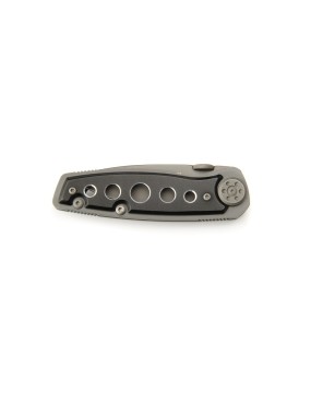 Whitby 2.5" Black Gun Metal Lock Knife