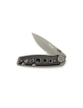 Whitby 2.5" Black Gun Metal Lock Knife