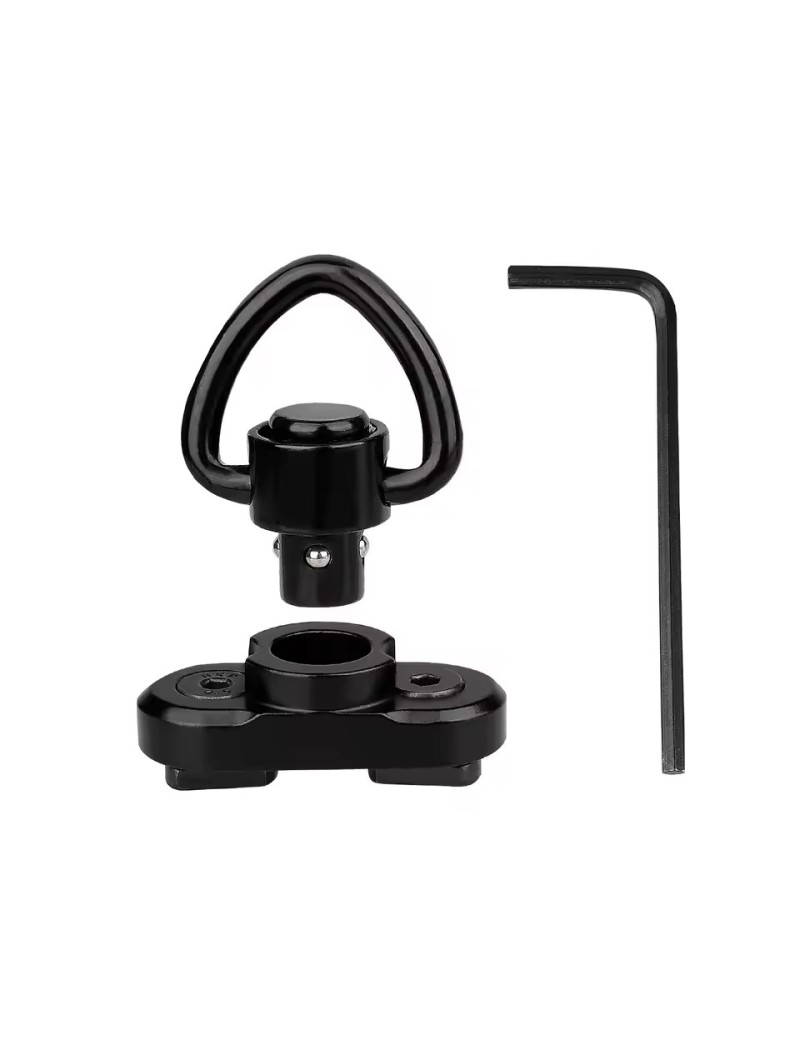 QD Sling Swivel and Mount for M-LOK Rails