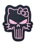 TPB Punisher Kitty Black & Pink PVC Patch