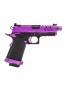 Vorsk Hi-Capa 3.8 Two Tone Purple/Black GBB Airsoft Pistol