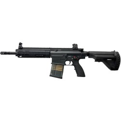 E&C 417A1 DMR AEG with 9" Rail & 12" Barrel - Black