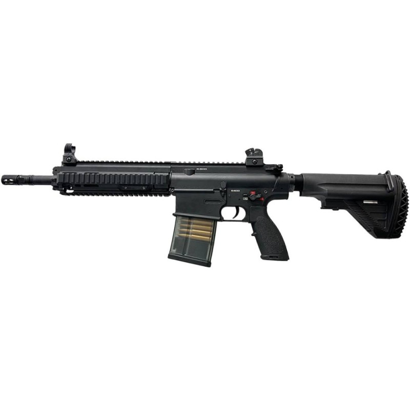 E&C 417A1 DMR AEG with 9" Rail & 12" Barrel - Black