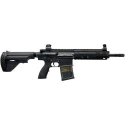 E&C 417A1 DMR AEG with 9" Rail & 12" Barrel - Black
