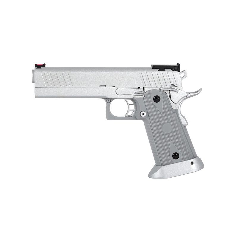 Army Custom R609 Silver Hi-Capa 5.1 GBB Airsoft Pistol