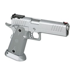 Army Custom R609 Silver Hi-Capa 5.1 GBB Airsoft Pistol