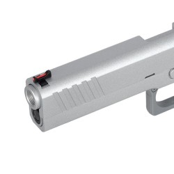 Army Custom R609 Silver Hi-Capa 5.1 GBB Airsoft Pistol