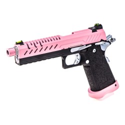 Vorsk Hi-Capa 5.1 GBB Airsoft Pistol Two Tone Pink