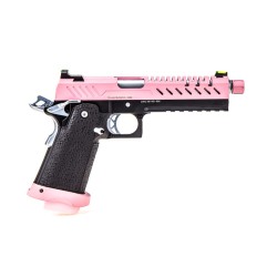 Vorsk Hi-Capa 5.1 GBB Airsoft Pistol Two Tone Pink