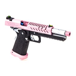 Vorsk Hi-Capa 5.1 GBB Airsoft Pistol Two Tone Pink