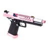 Vorsk Hi-Capa 5.1 GBB Airsoft Pistol Two Tone Pink