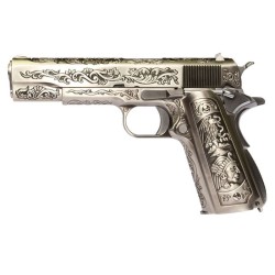 WE 1911 Engraved Mehico Druglord GBB Airsoft Pistol