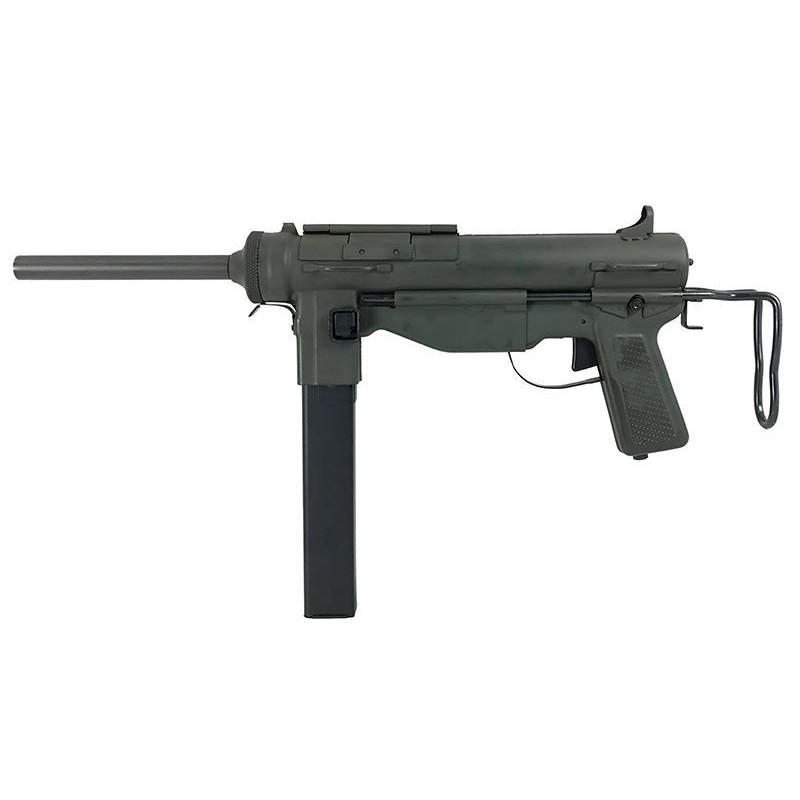 Snow Wolf M3A1 Grease Gun Airsoft SMG AEG (SW-06-01)