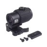 G43 Style Micro 3X Magnifier with STS Mount - Black