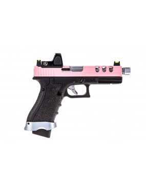 VORSK EU18 G18 Vented + BDS Red Dot Sight - Two Tone Pink