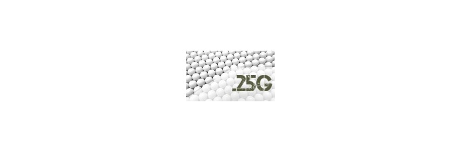 0.25g Airsoft 6mm BBs